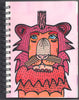 BABY LION NOTEBOOK PAINTING